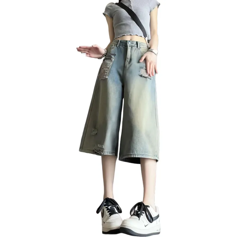 NXPTP Denim Shorts Unisex Vintage-2