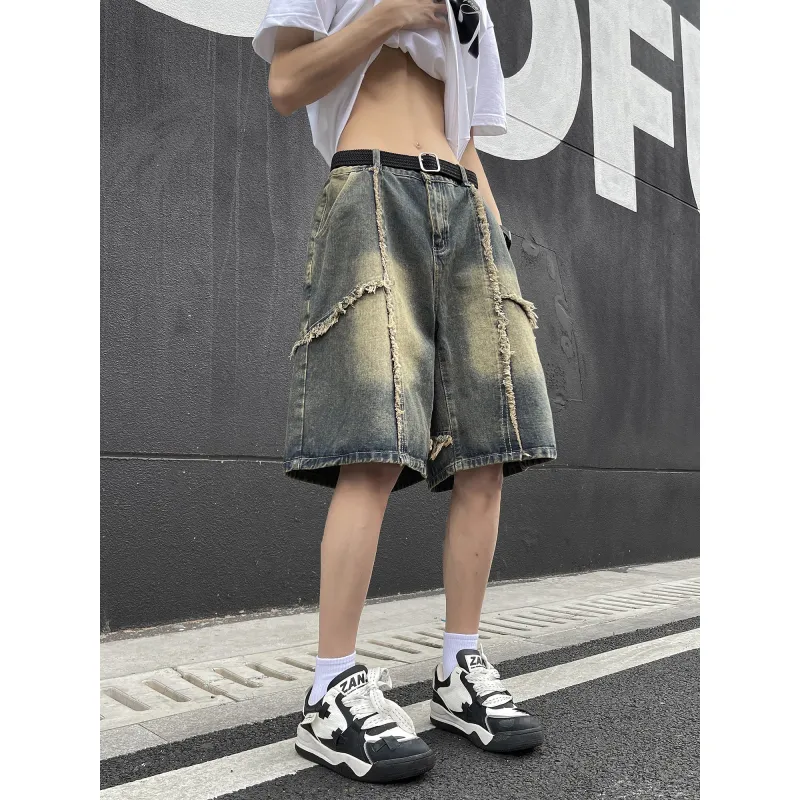 NXPTP Denim Shorts Unisex Nano Yellow-4