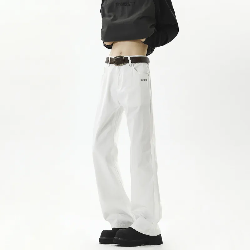 NXPTP Casual Pants Unisex White-3
