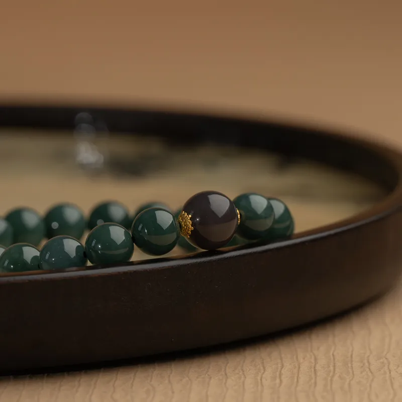 Mu Xinxin Glutinous Jade Bracelets Unisex-3