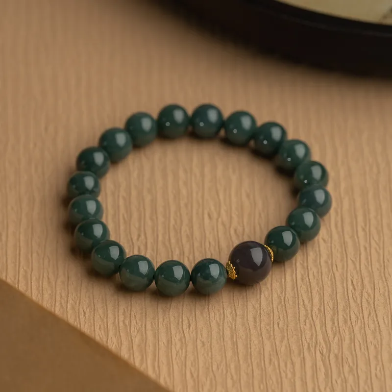 Mu Xinxin Glutinous Jade Bracelets Unisex-1
