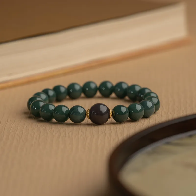 Mu Xinxin Glutinous Jade Bracelets Unisex-2