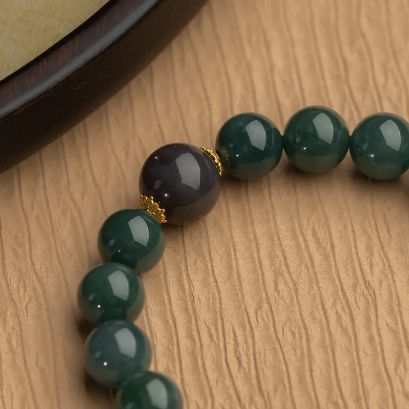 Mu Xinxin Glutinous Jade Bracelets Unisex-4