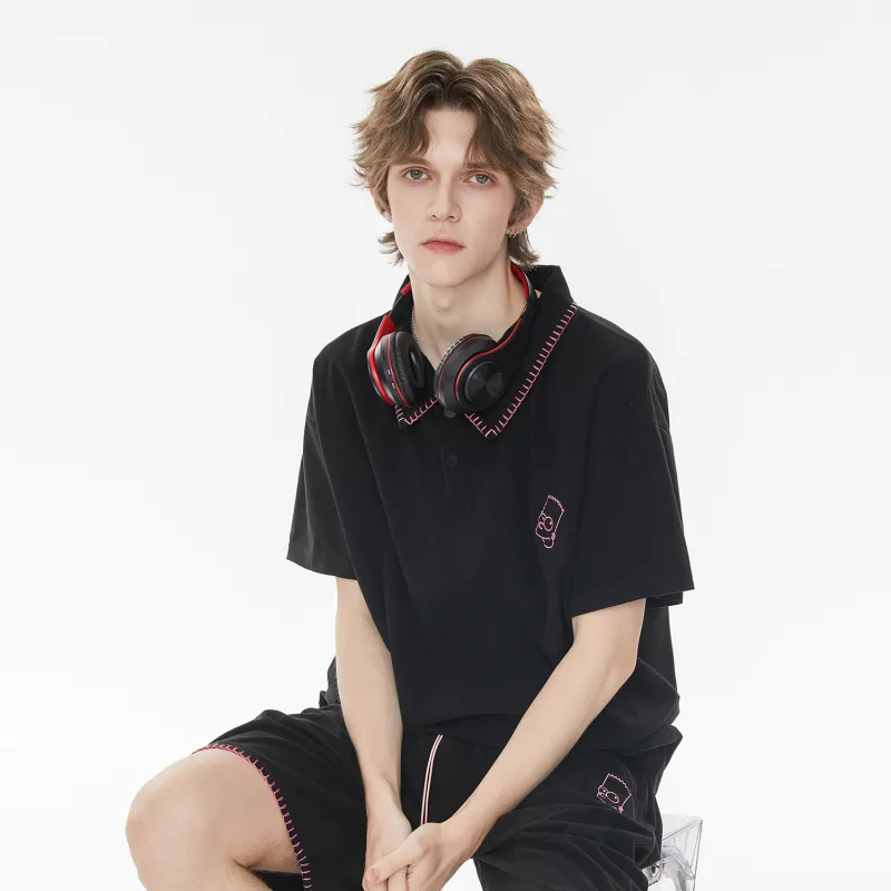 The Simpsons Polo Shirts Unisex-25