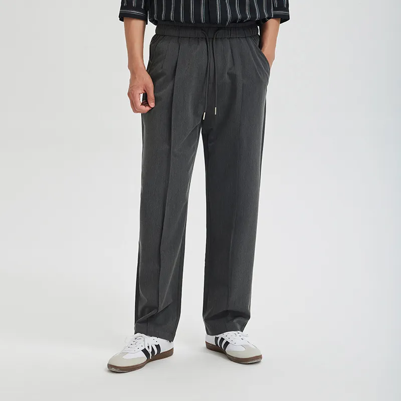 J.D.V Casual Pants Men Gray-2