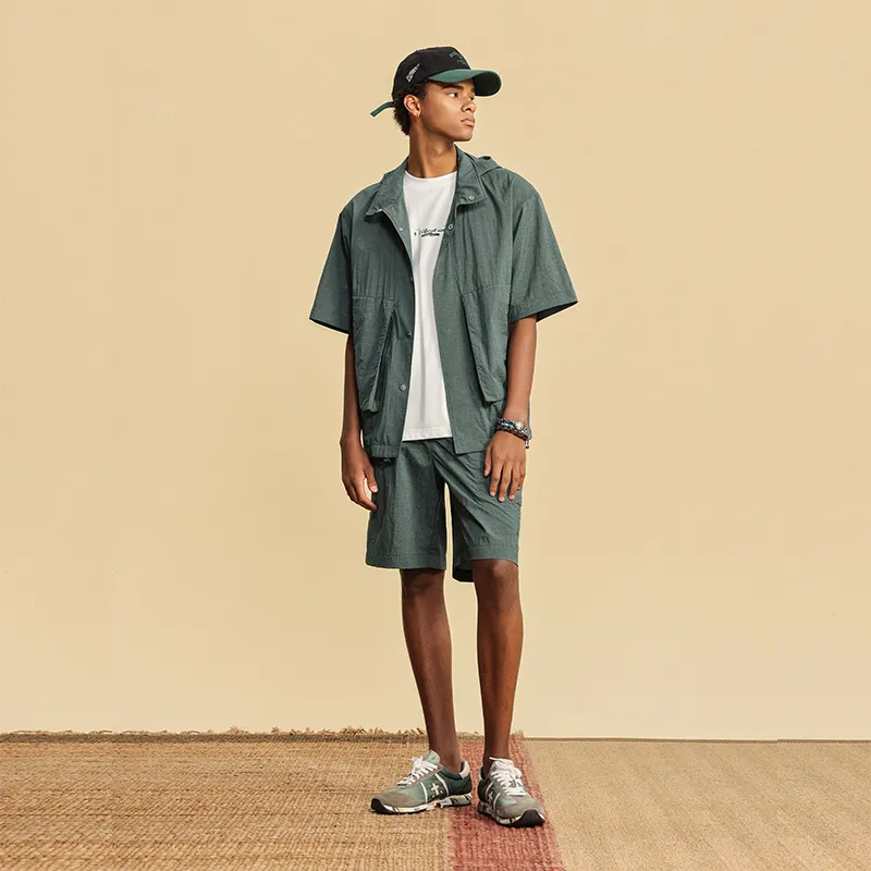 J.D.V Casual Shorts Men's Green-1