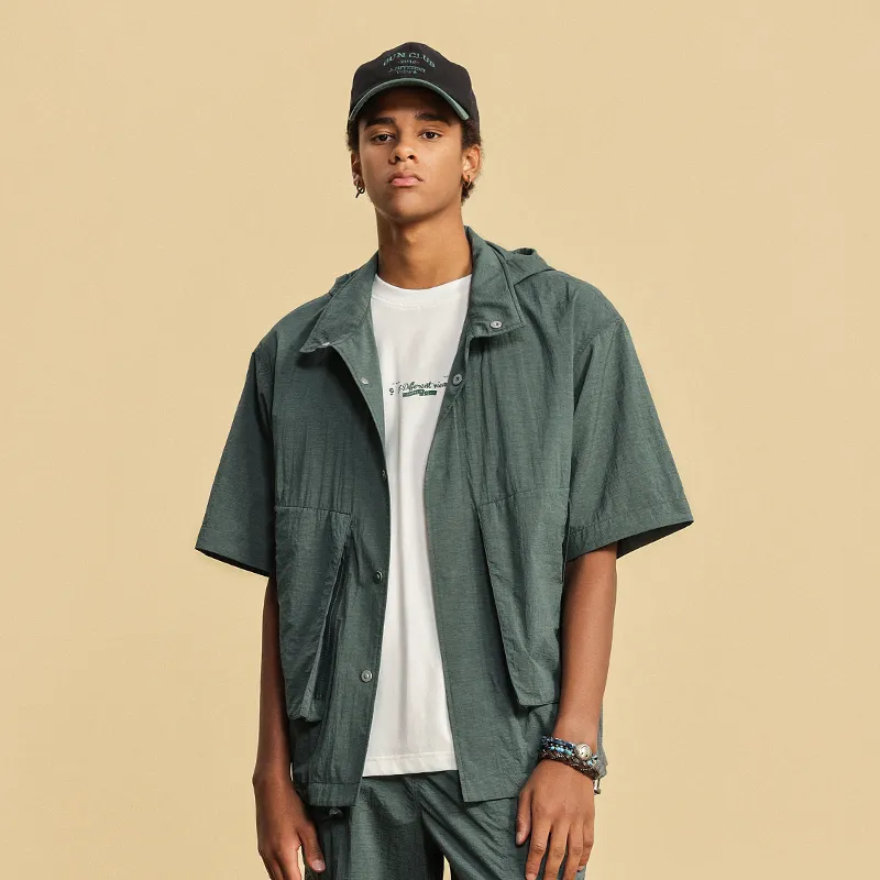 J.D.V Jackets & Coats Men's Green-3