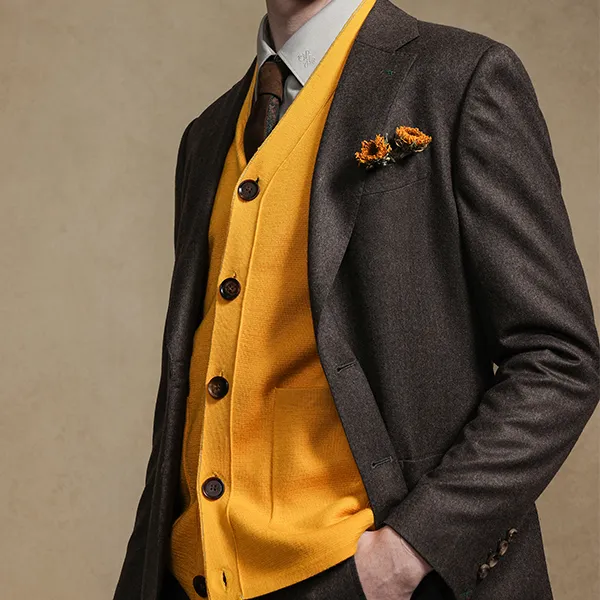 J.D.V Knitwear Men Yellow-2
