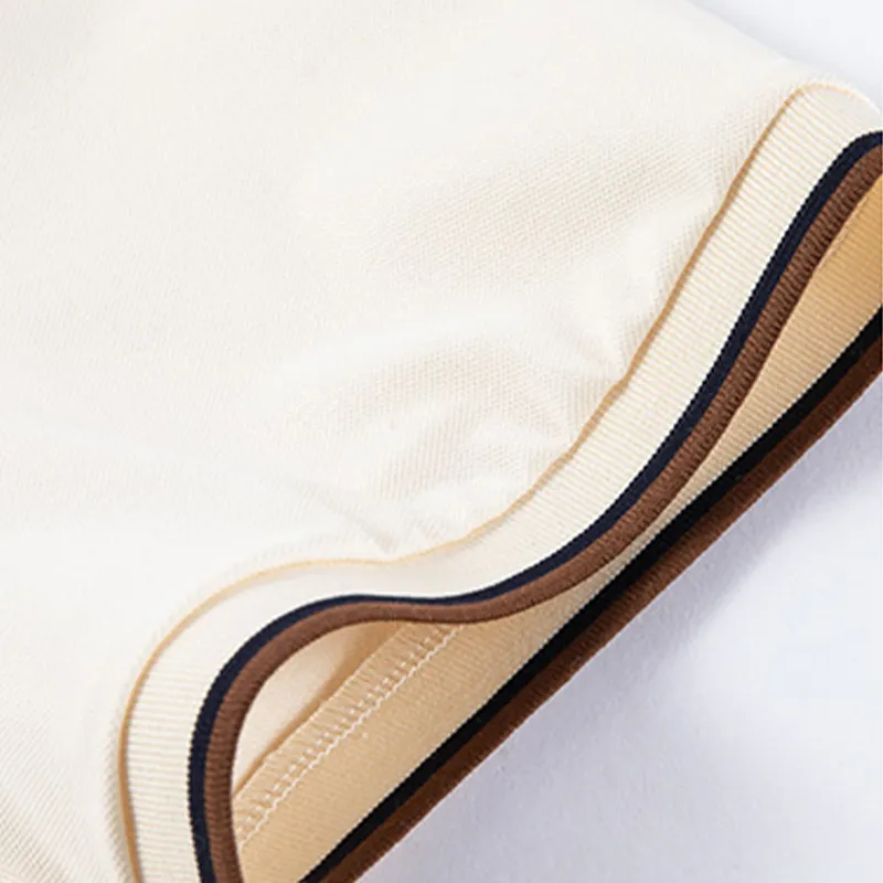 J.D.V Polo Shirts Men Beige-5
