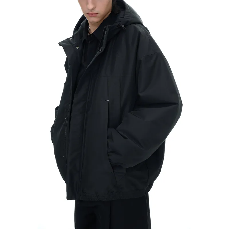 TERRA INCOGNITA Puffer Jacket Unisex Black-5