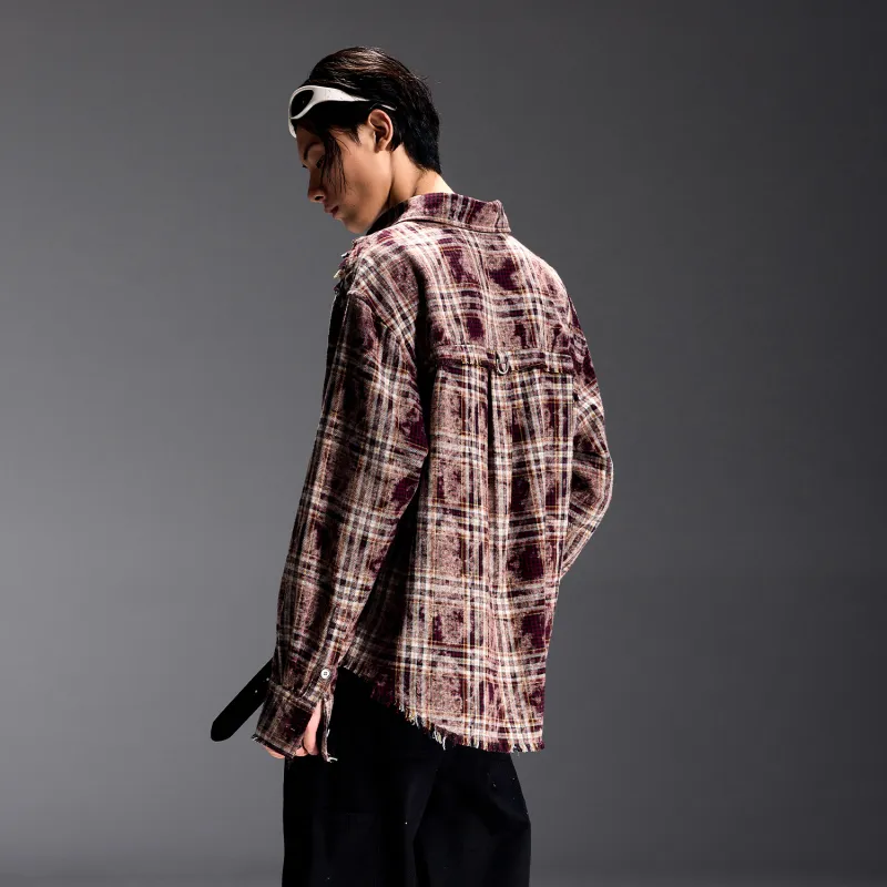 TERRA INCOGNITA Shirts Unisex Burgundy-6