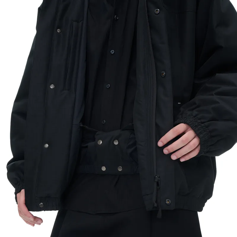 TERRA INCOGNITA Puffer Jacket Unisex Black-3
