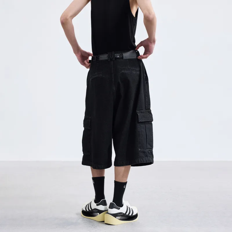 TERRA INCOGNITA Denim Shorts Unisex-5