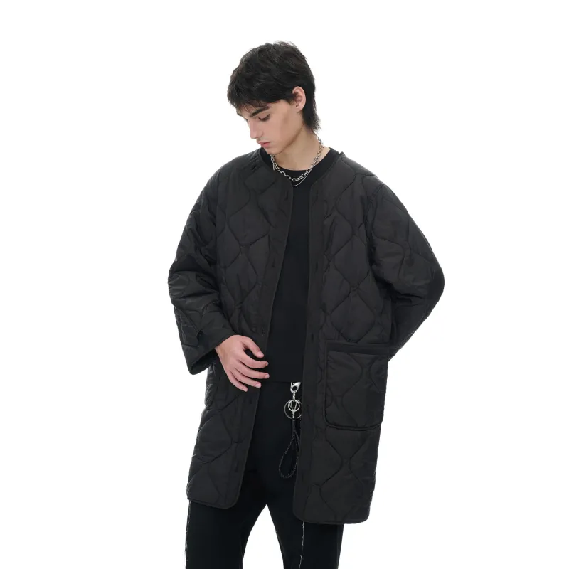 TERRA INCOGNITA Trench Coat Unisex Black-2