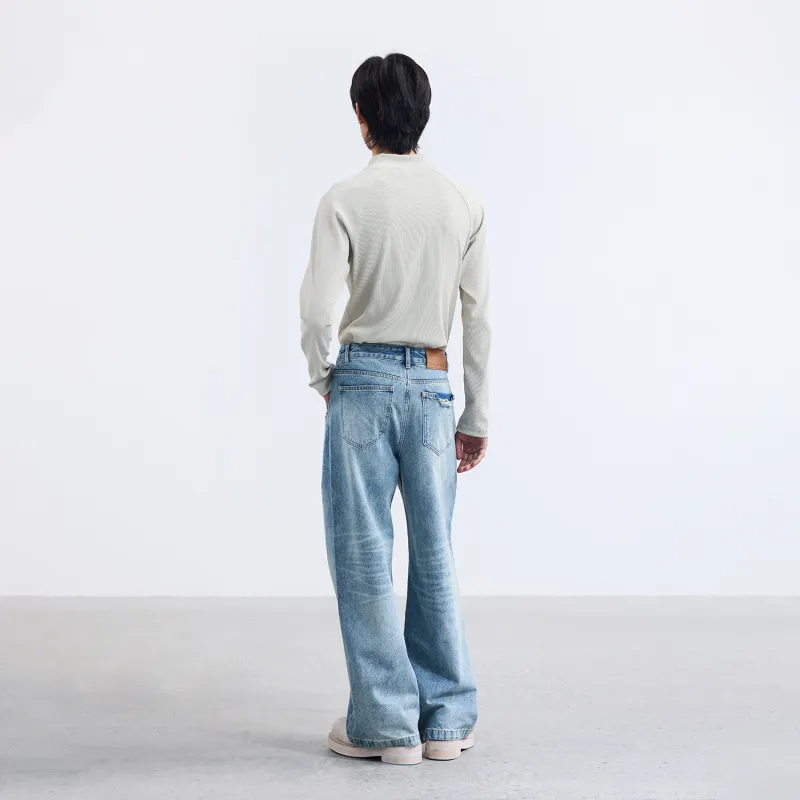 TERRA INCOGNITA Jeans Unisex Washed Blue-6