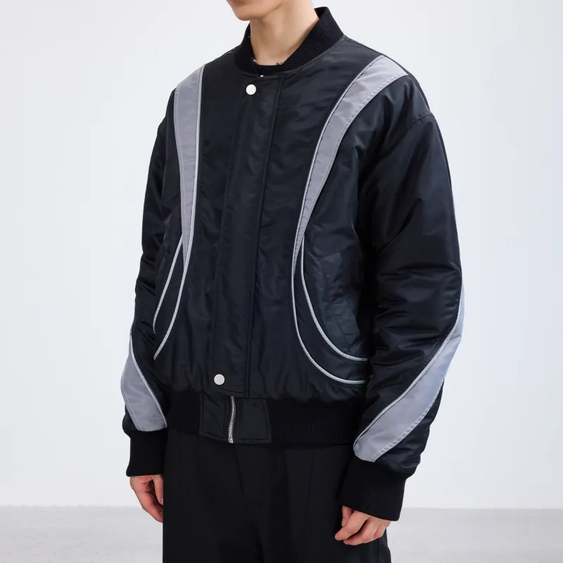 TERRA INCOGNITA Chain-print Unisex Detroit Jacket-5