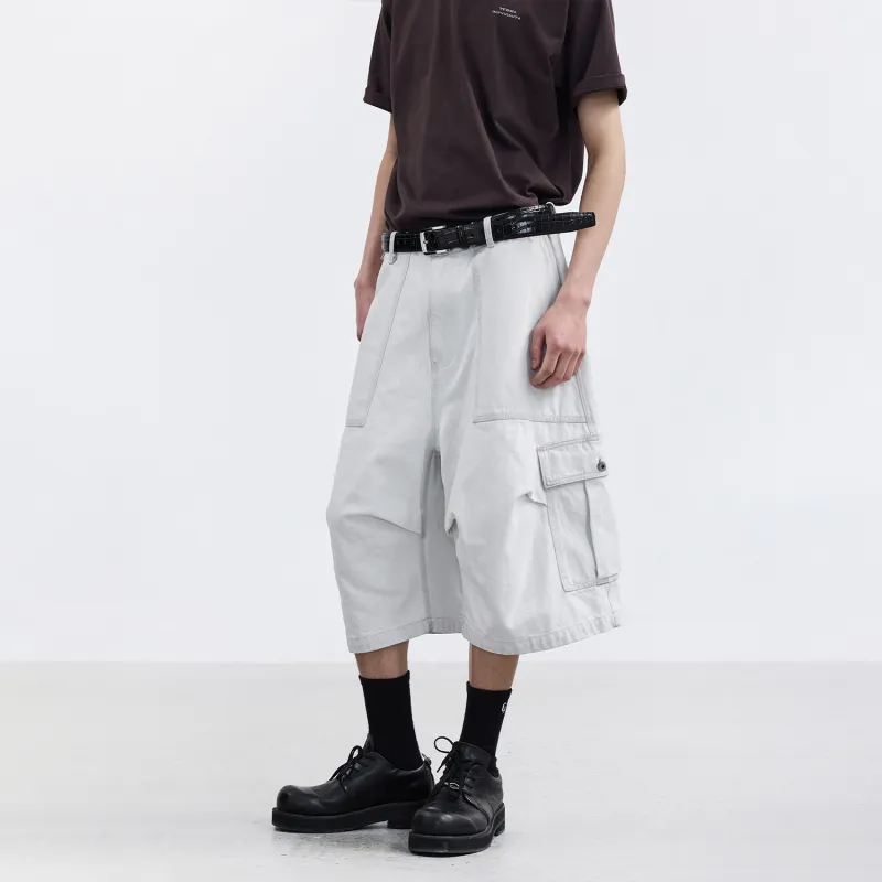 TERRA INCOGNITA Denim Shorts Unisex-13