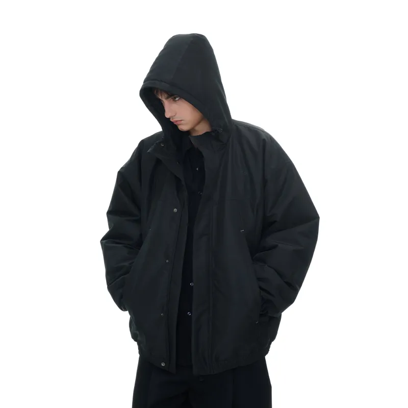 TERRA INCOGNITA Puffer Jacket Unisex Black-6