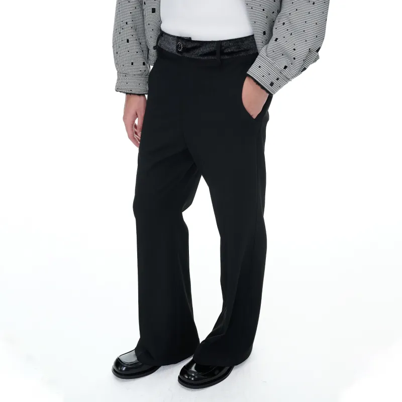 TERRA INCOGNITA Suit Trouser Unisex Black-3