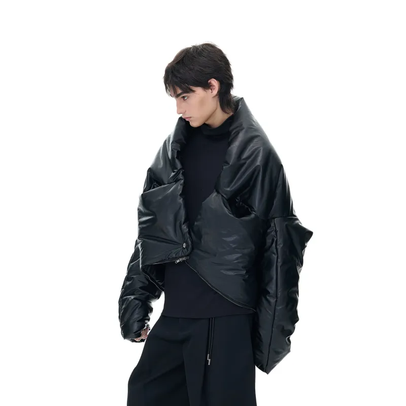 TERRA INCOGNITA Puffer Jacket Unisex Black-2
