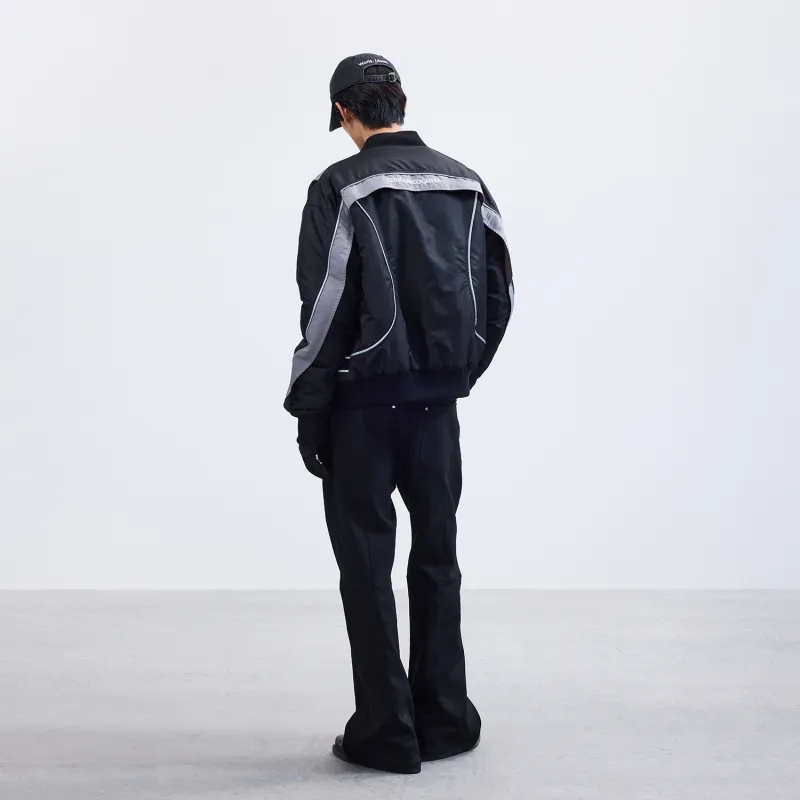 TERRA INCOGNITA Chain-print Unisex Detroit Jacket-3