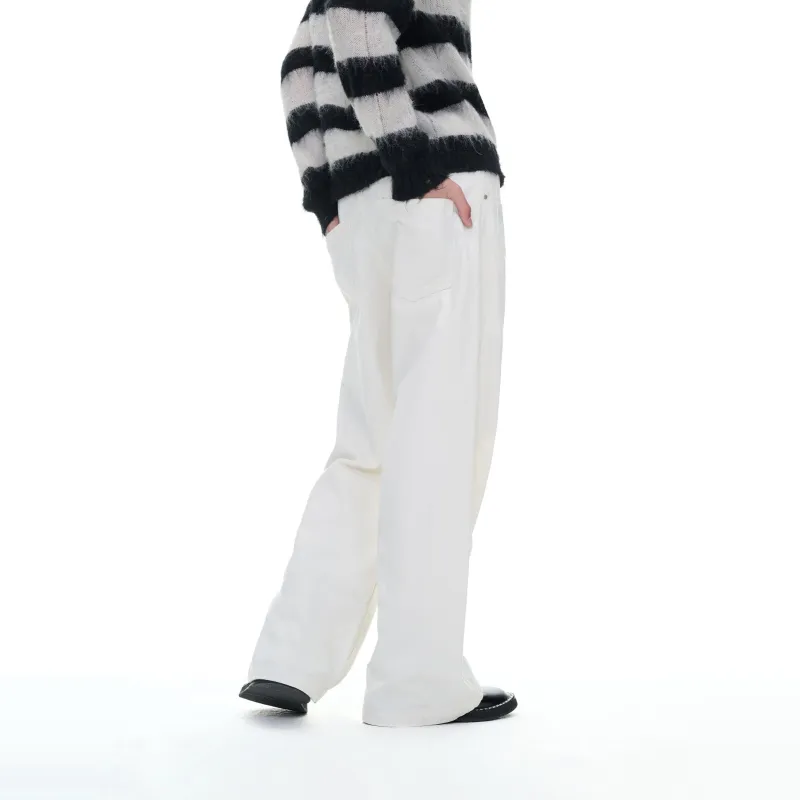 TERRA INCOGNITA Jeans Unisex White-2