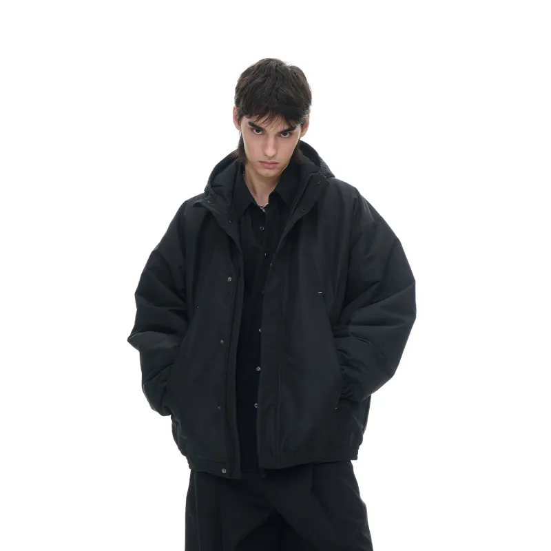 TERRA INCOGNITA Puffer Jacket Unisex Black-2