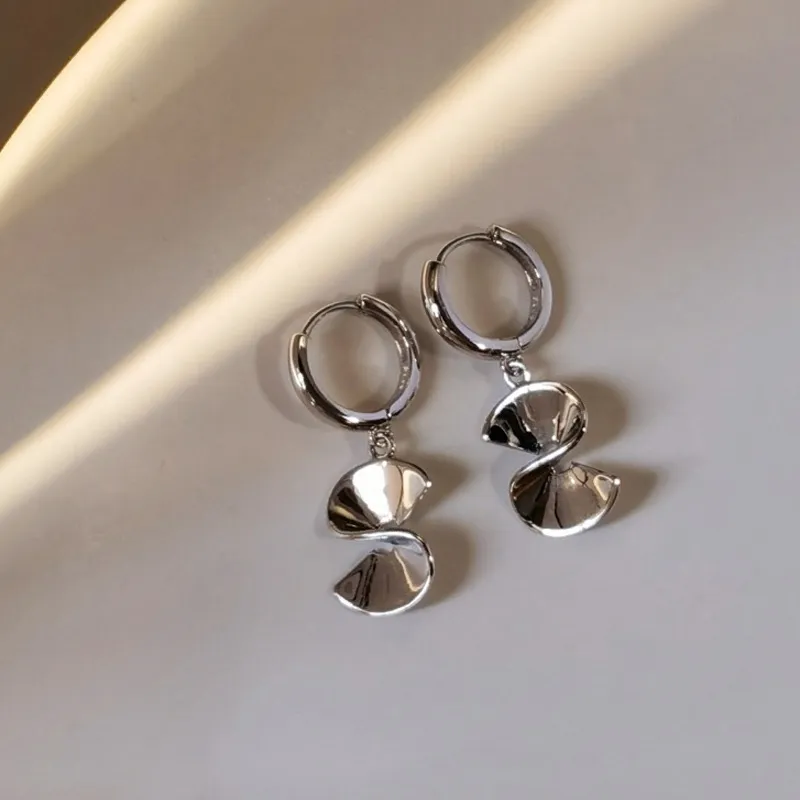 Pan star S925 Silver Earrings Women's-1