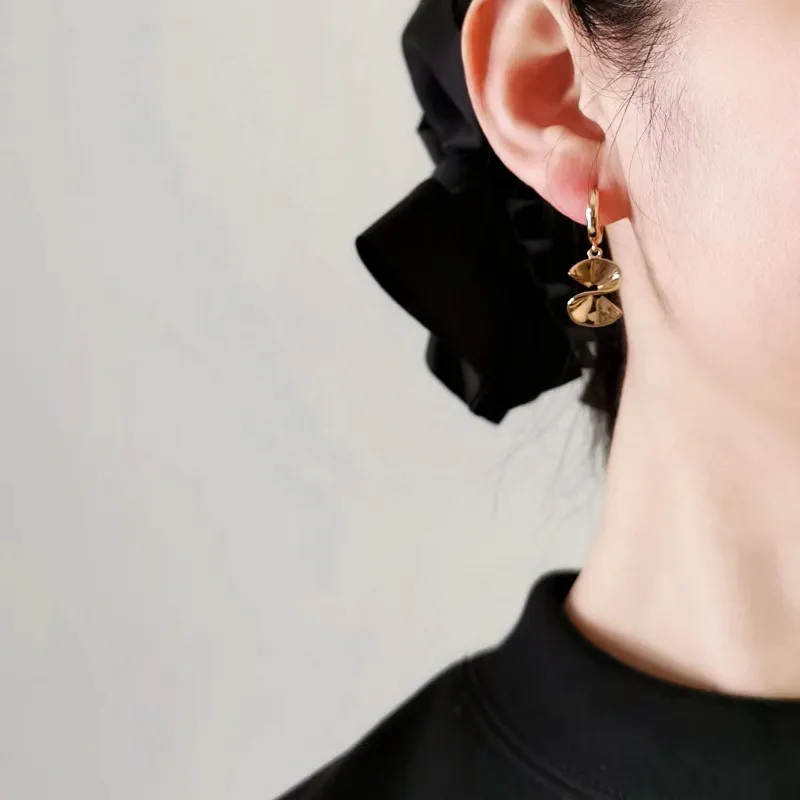 Pan star S925 Silver Earrings Women's-8