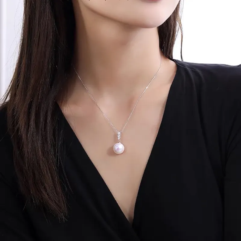 Pan star Pearl Pendants Women's-5
