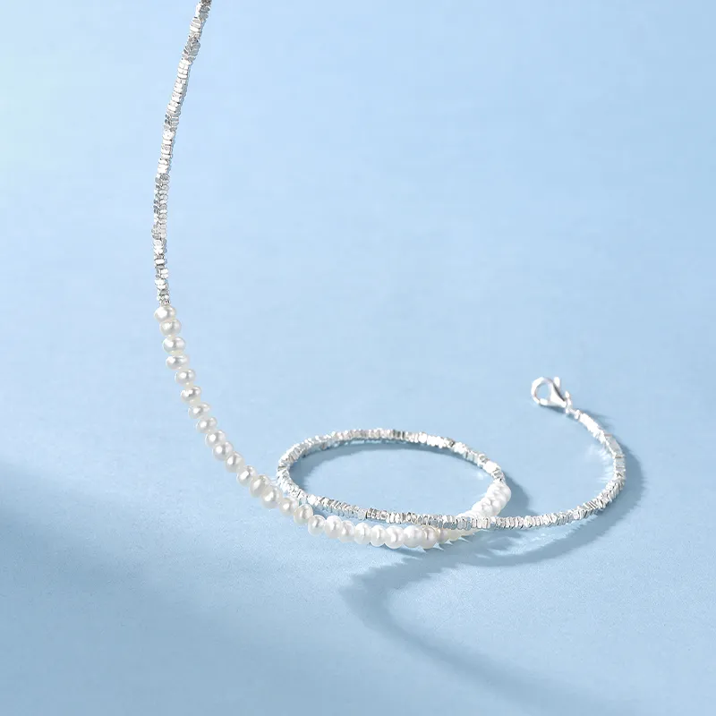 Pan star Freshwater Pearl Necklaces Women's-3