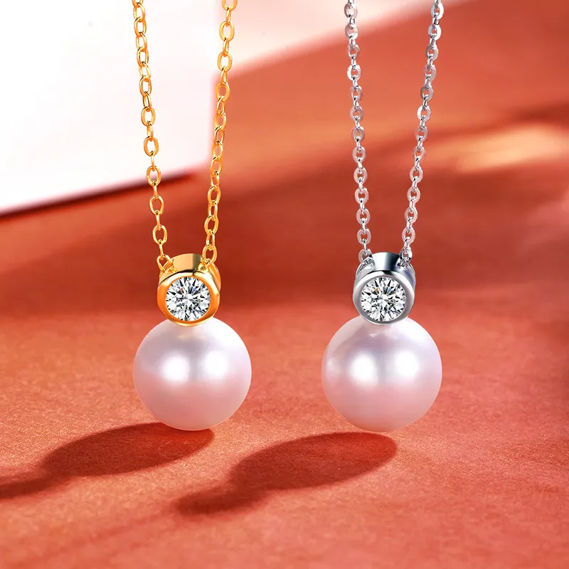 Pan star Pearl Pendants Women's-4