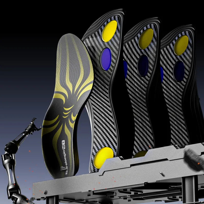 Maigaole Carbon Fiber Insoles Unisex-5