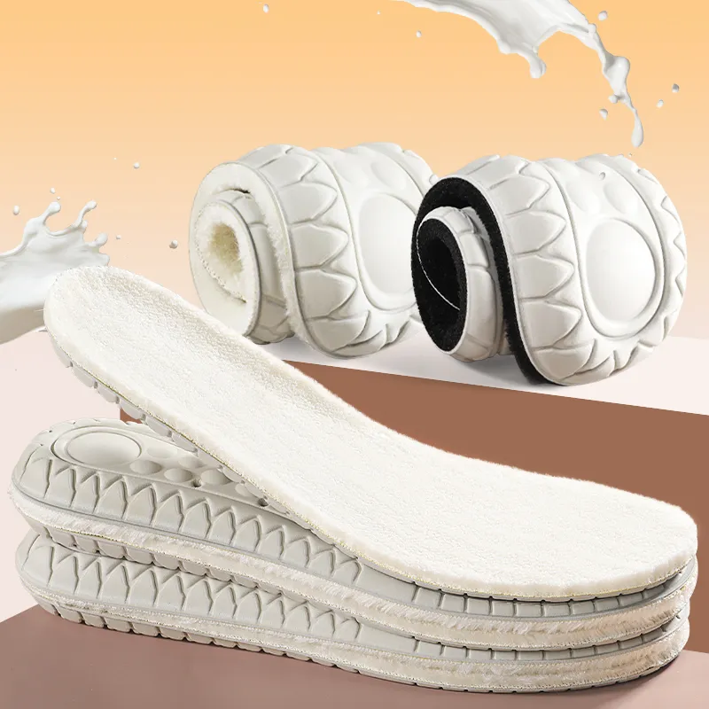 Maigaole Latex, Warm Fleece Insoles Unisex-6