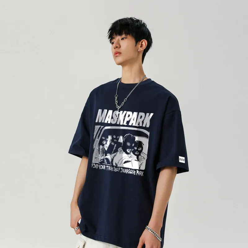 MASKPARK T Shirts Unisex-7