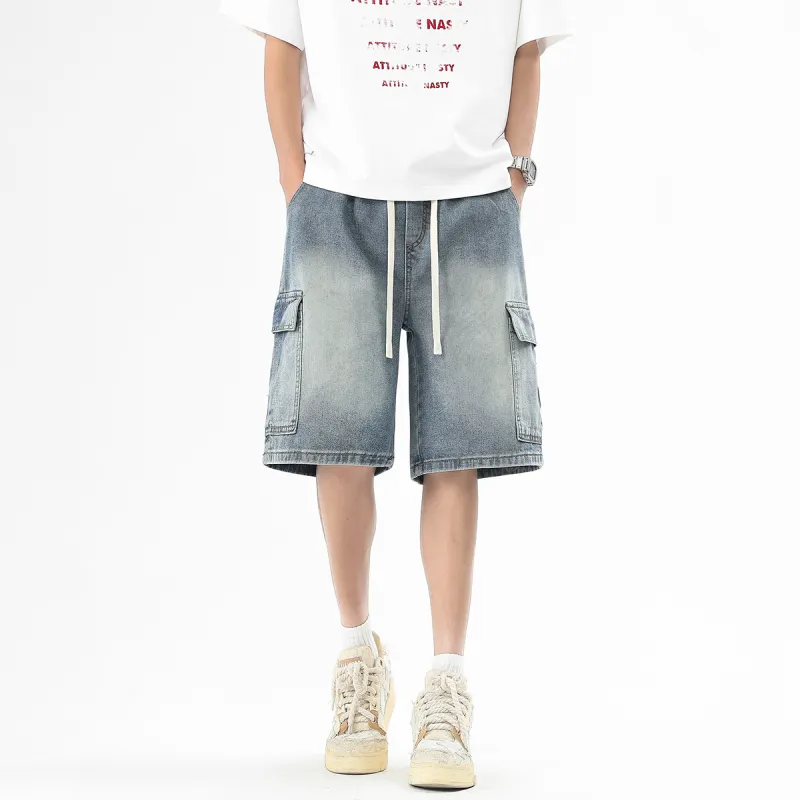 MASKPARK Denim Shorts Unisex-3
