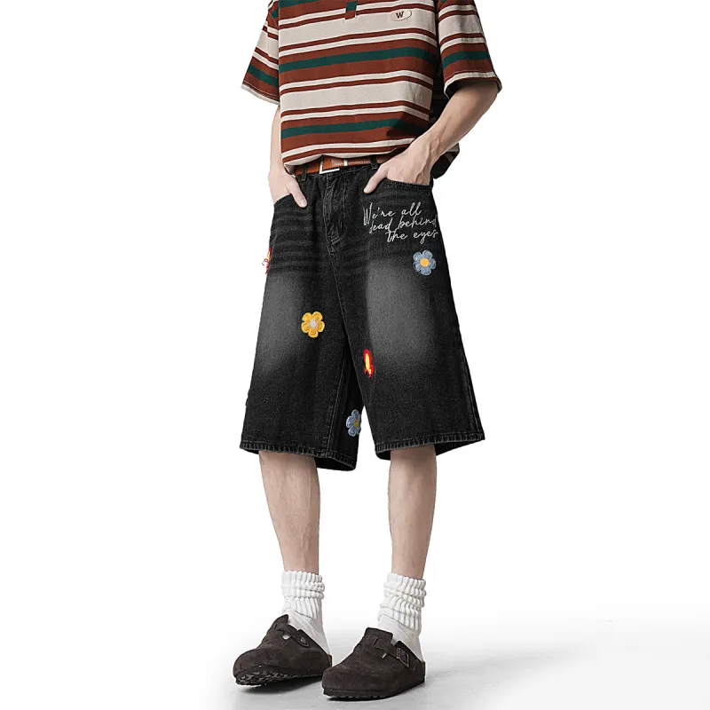 MASKPARK Denim Shorts Unisex-8
