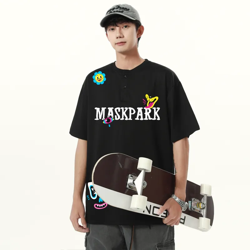 MASKPARK T Shirts Unisex-3