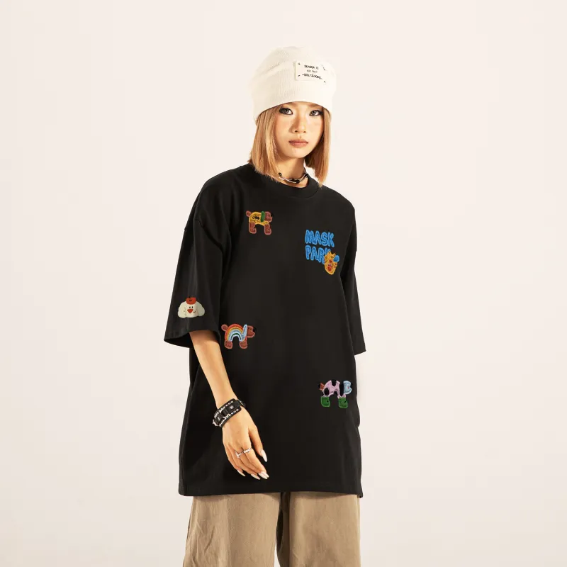 MASKPARK T Shirts Unisex-3