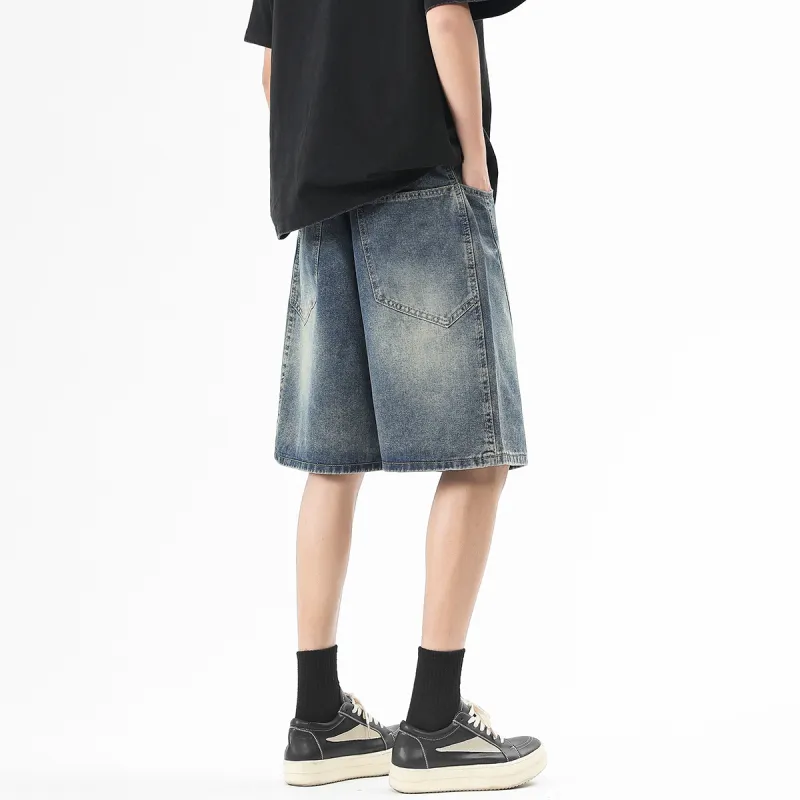 MASKPARK Denim Shorts Unisex-13