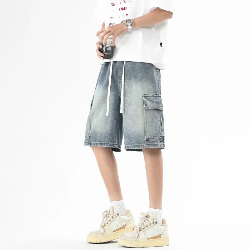 MASKPARK Denim Shorts Unisex-5