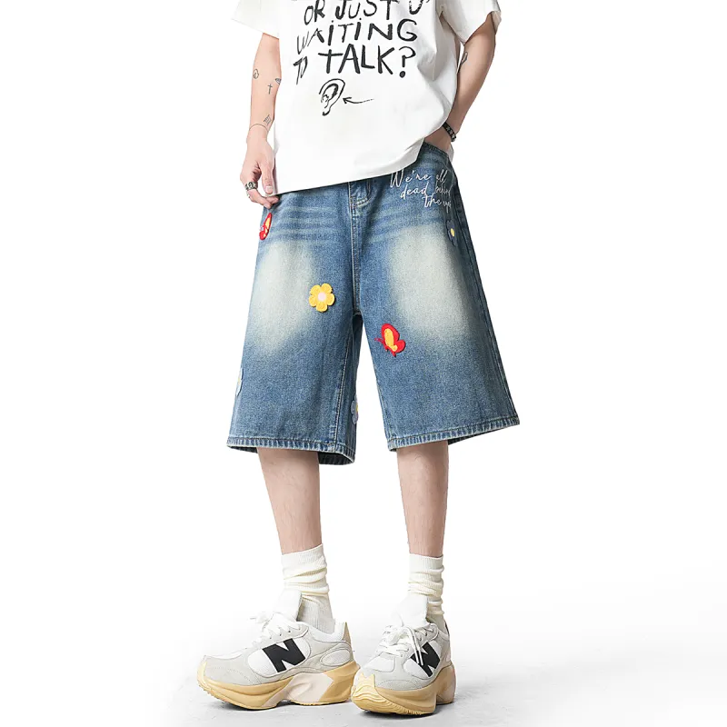MASKPARK Denim Shorts Unisex-3