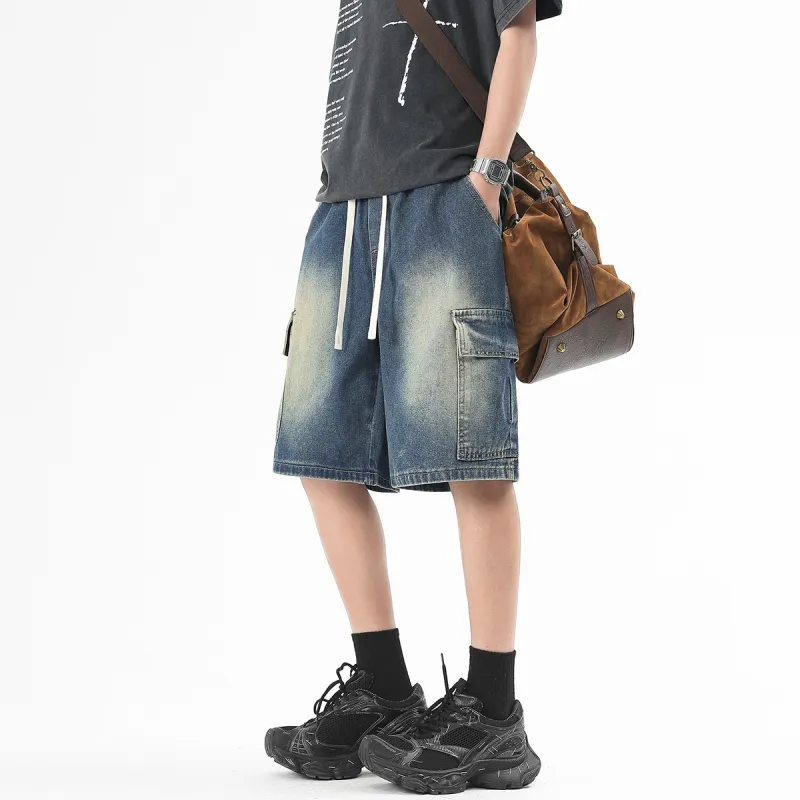 MASKPARK Denim Shorts Unisex-12