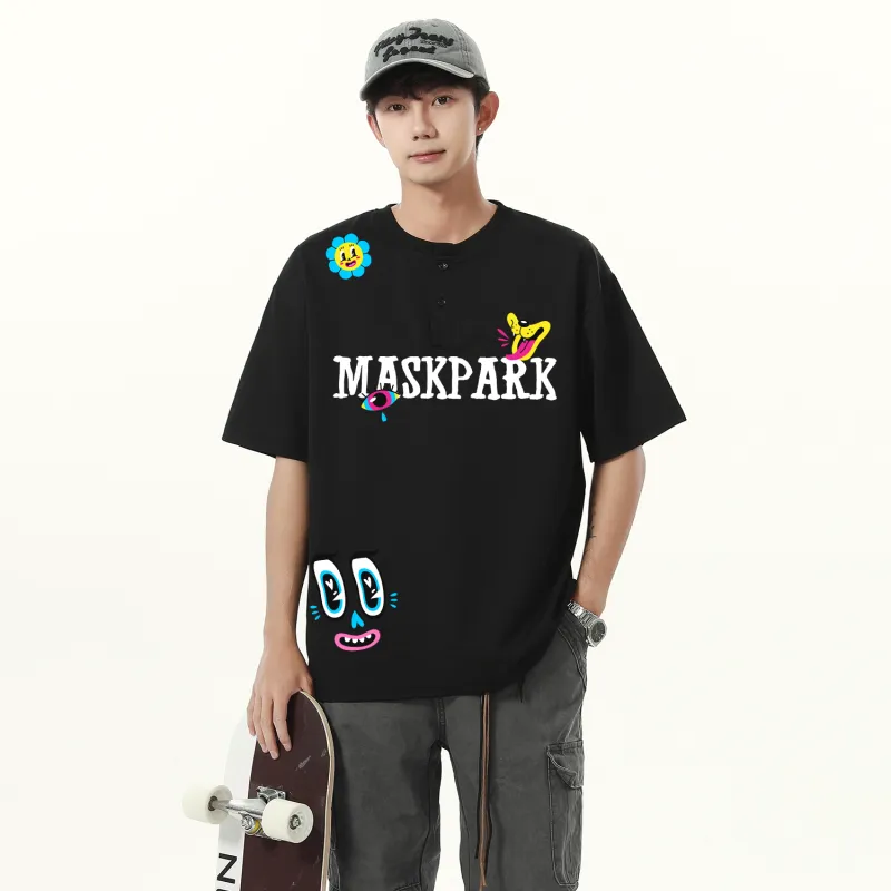 MASKPARK T Shirts Unisex-4