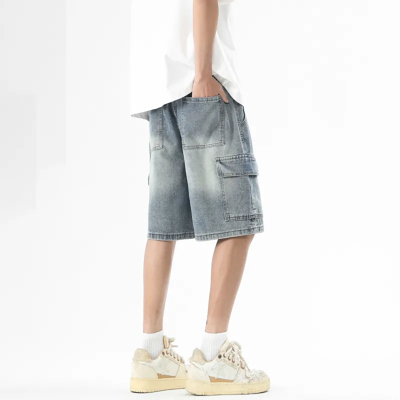 MASKPARK Denim Shorts Unisex-6