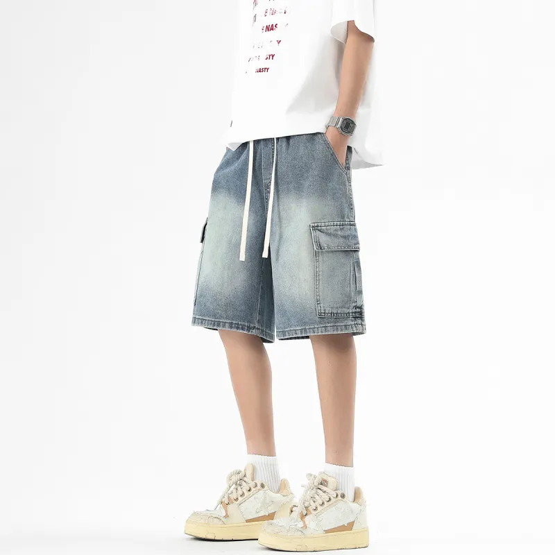 MASKPARK Denim Shorts Unisex-4
