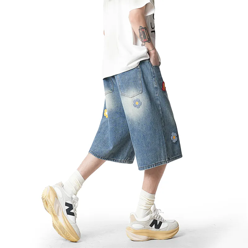 MASKPARK Denim Shorts Unisex-4