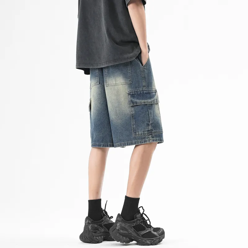 MASKPARK Denim Shorts Unisex-13