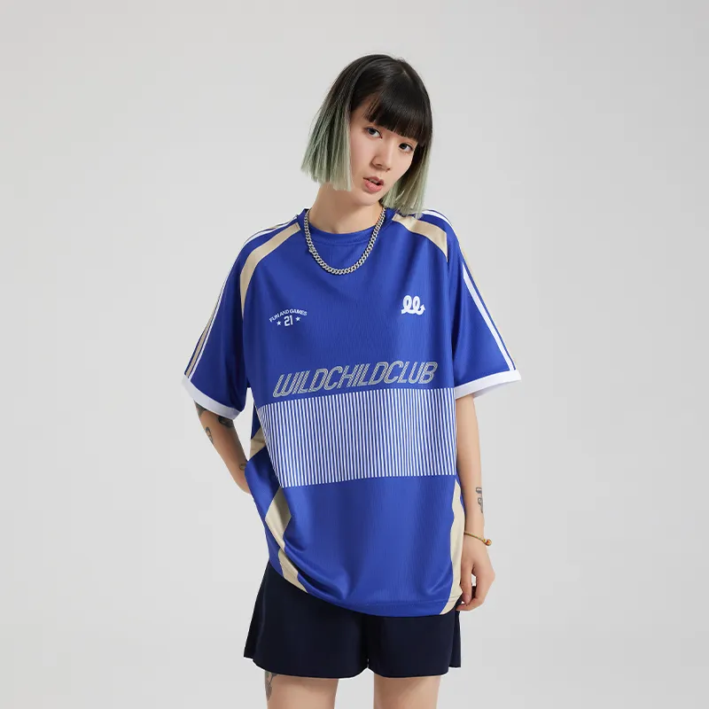 Wild Child Club American Streetwear Vintage Basketball Jerseys T Shirt Unisex-3