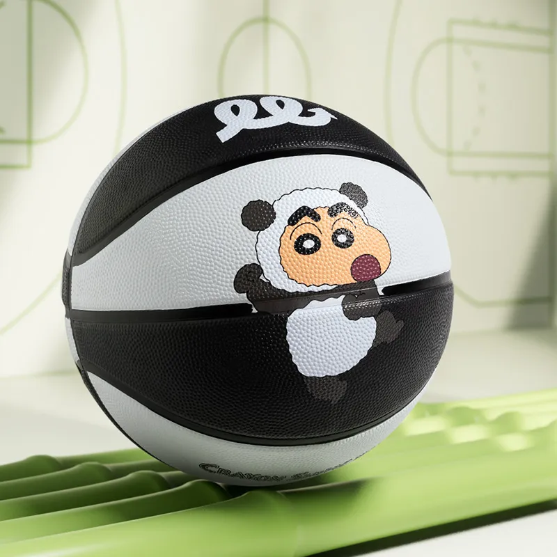 Wild Child Club x LABIXIAOXINLIANMING Rubber Basketball Black White Size 7 Ball Training Unisex-4
